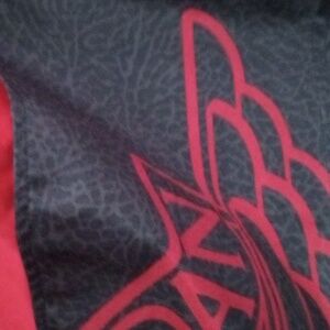 Jordan Basketball Shorts XXL Rare Has Elephant Print On Bottom And Jordan Wings